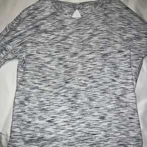 Lululemon back cutout long sleeve
